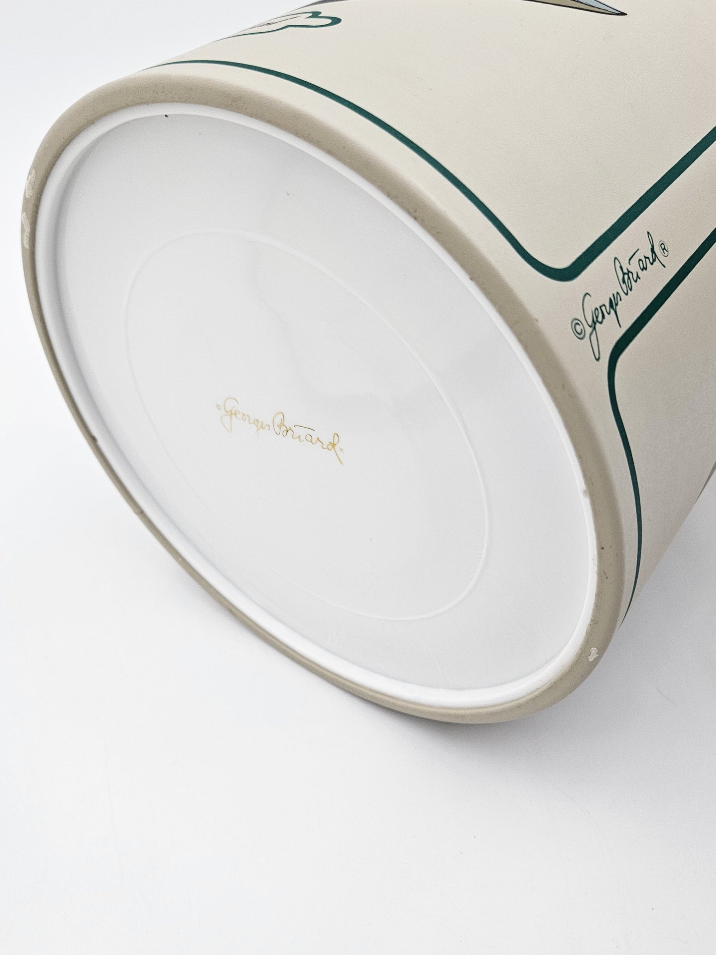 Rare Georges Briard Mallard Duck Tray & Ice Bucket Rustic Barware Set 1950s, multicolor, animal, black - image 10 of 10