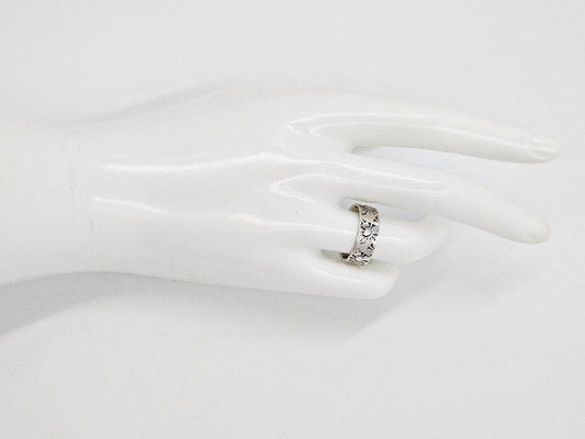 Paul Miller Jewelry Designer Paul Miller Sterling Silver Abstract Modernist Sun Ring Circa 1950's