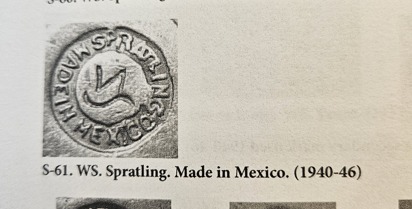 William Spratling Taxco Jewelry Designer William Spratling Taxco Sterling Modernist Domed Earrings 1940-1946