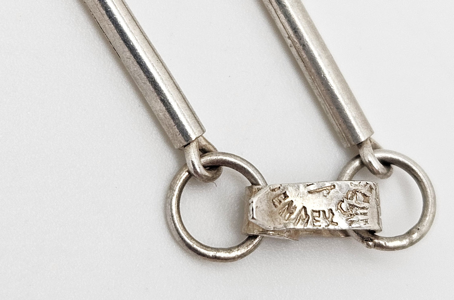 OOAK Victor Yurivilca Sterling Spiny Oyster Abstract Large Statement Necklace, silver, multicolor, orange - image 7 of 9