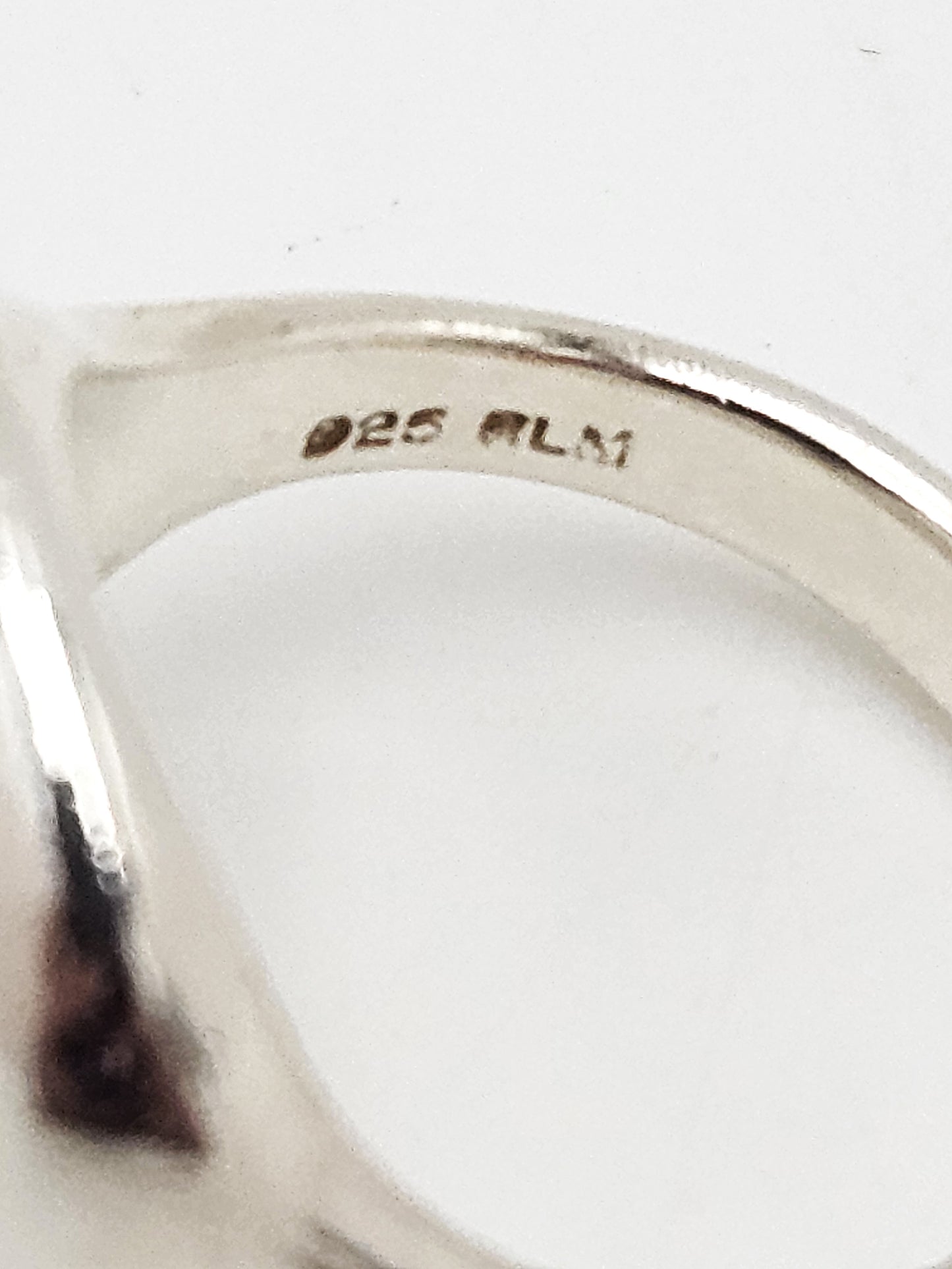 RLM Robert Lee Morris Sterling Silver Modernist Swirl Cocktail Ring Circa 1980s - image 6 of 8