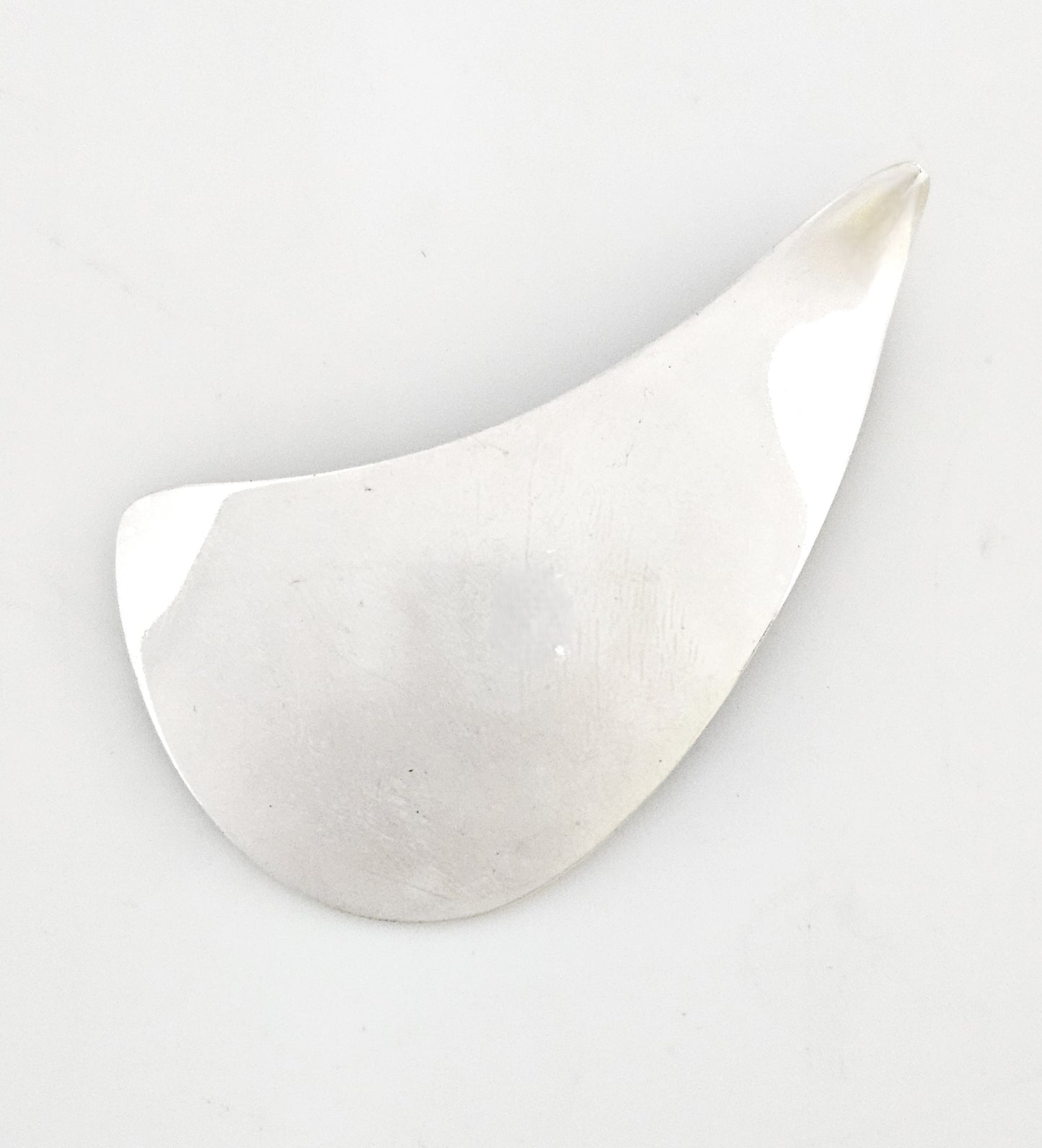 Dansk designer Arne Johansen retro modernistisk sterling sølvbroche 1950'erne