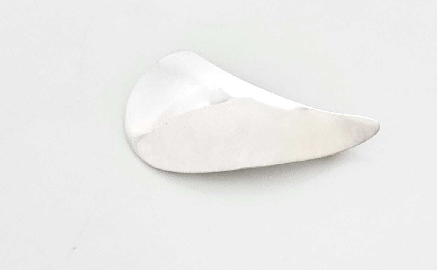 Dansk designer Arne Johansen retro modernistisk sterling sølvbroche 1950'erne