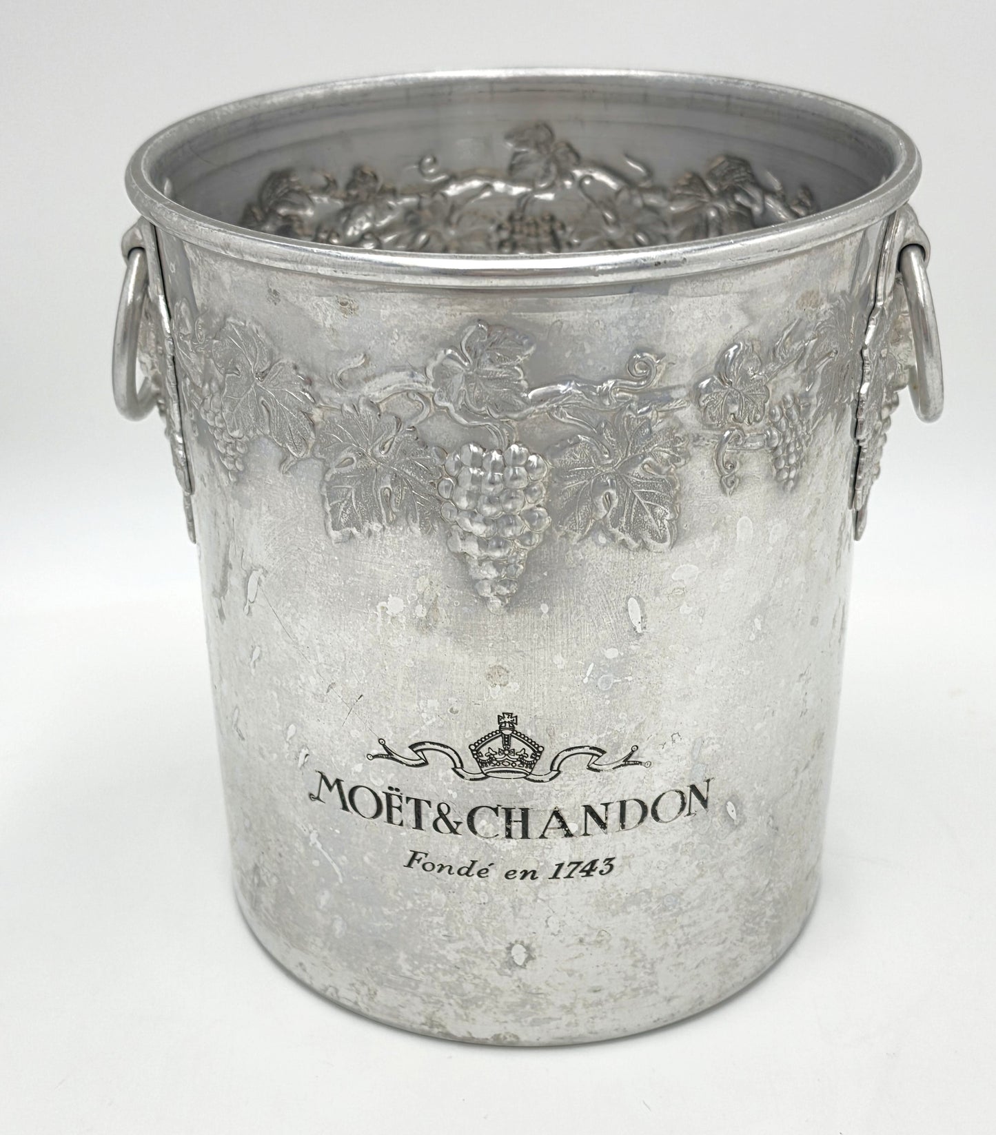 Moet Chandon France Etain Pewter Single Magnum Champagne Cooler 1970/80s