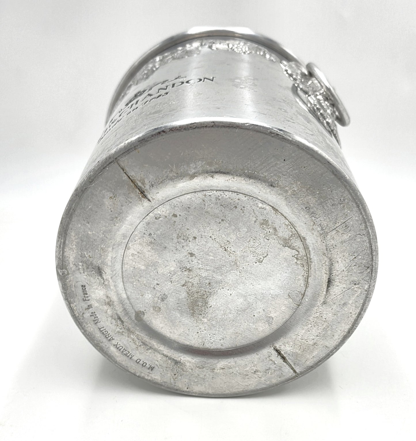 Moet Chandon France Etain Pewter Single Magnum Champagne Cooler 1970/80s