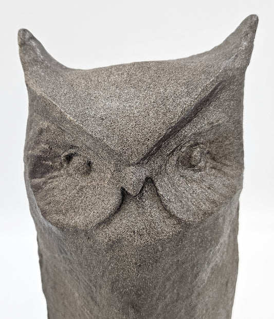 Austin Productions Sculpture Restored Rare MCM Austin Productions Tall Minimalist Owl Sculpture Circa 1975