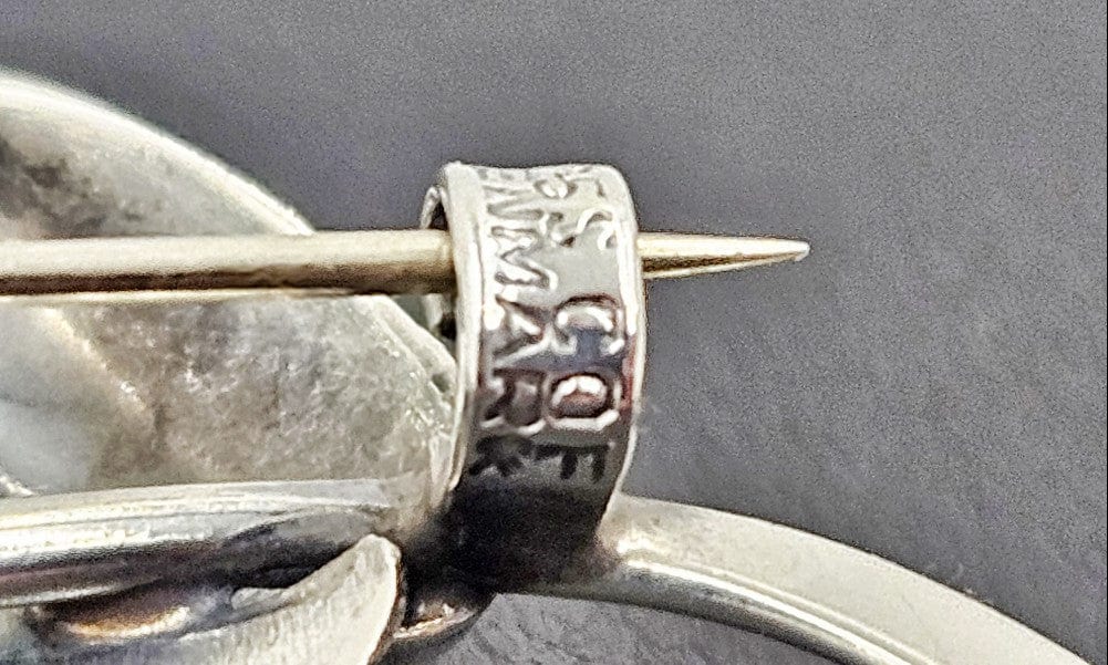 Carl Ove Frydensberg Jewelry Danish Designer COF Frydensberg Sterling 3D Flower Brooch Circa 1950s