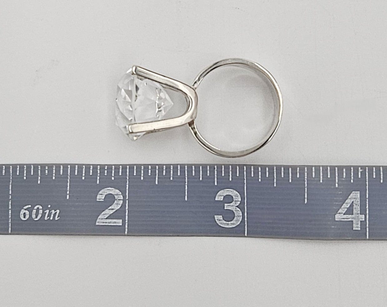 David Andersen Jewelry Superb David Andersen Norway Sterling Clear Quartz Statement Ring 1960s