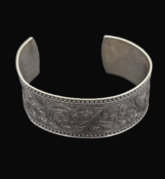 Ed Levin Jewelry Designer Ed Levin Sterling Cuff Bracelet 1960s