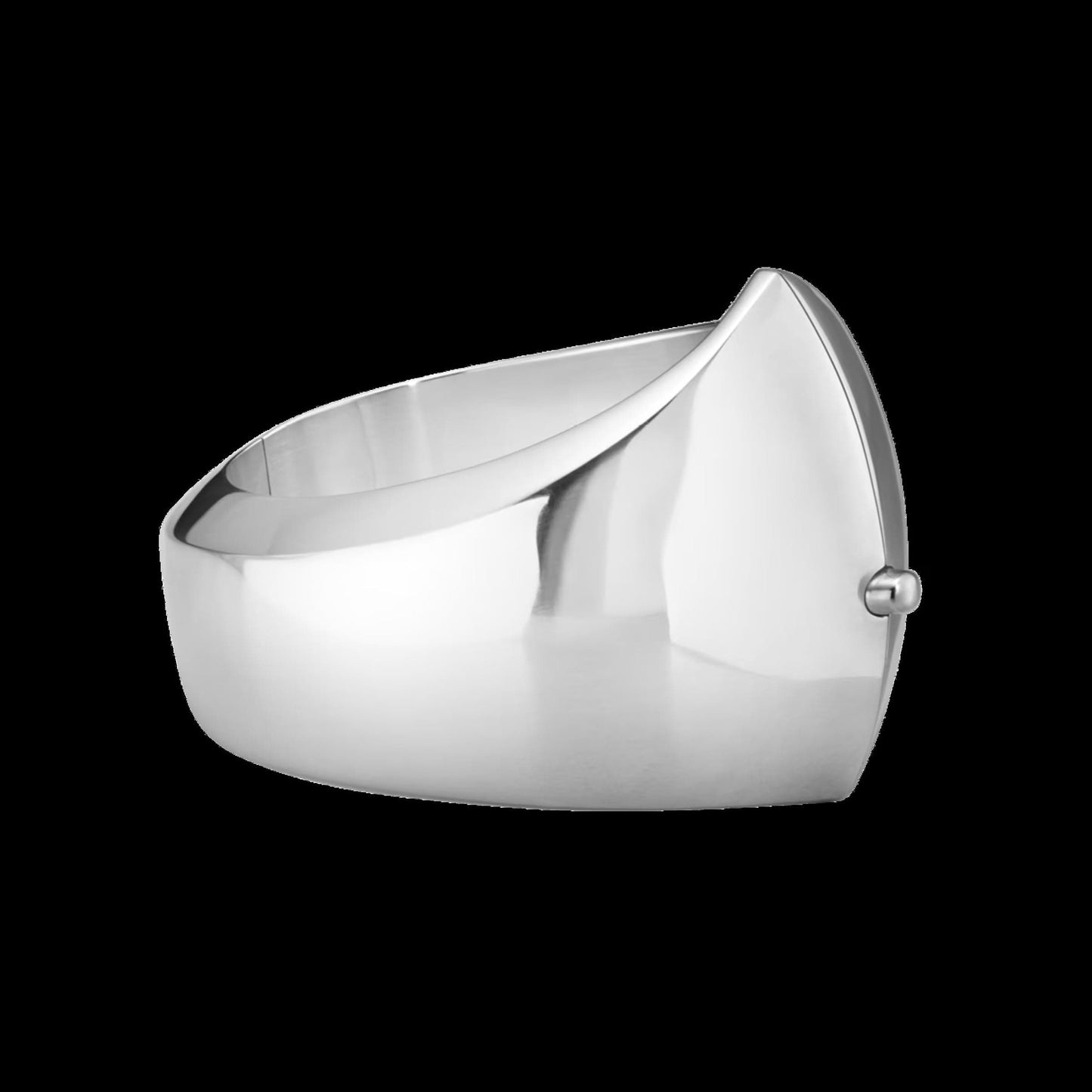 Georg Jensen Jewelry Superb Nanna Ditzel Georg Jensen Modernist Sterling Viking Axe Bangle C. 1950s