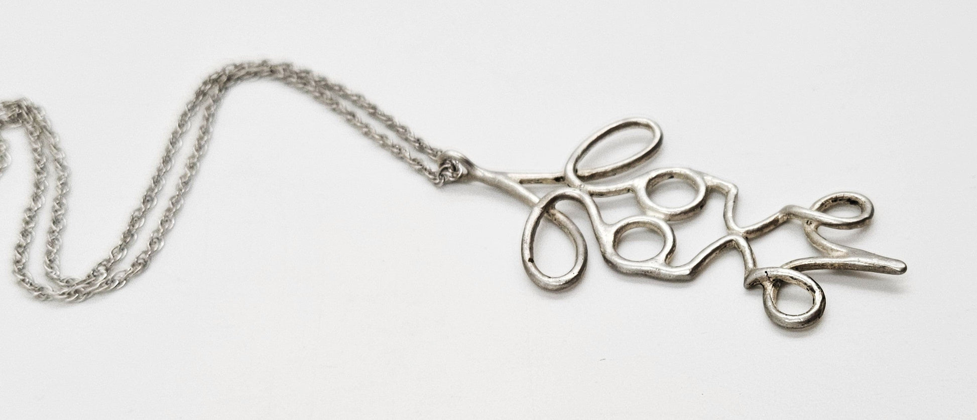 H Sterling Jewelry 925 Silver & Figural Pendant Necklace