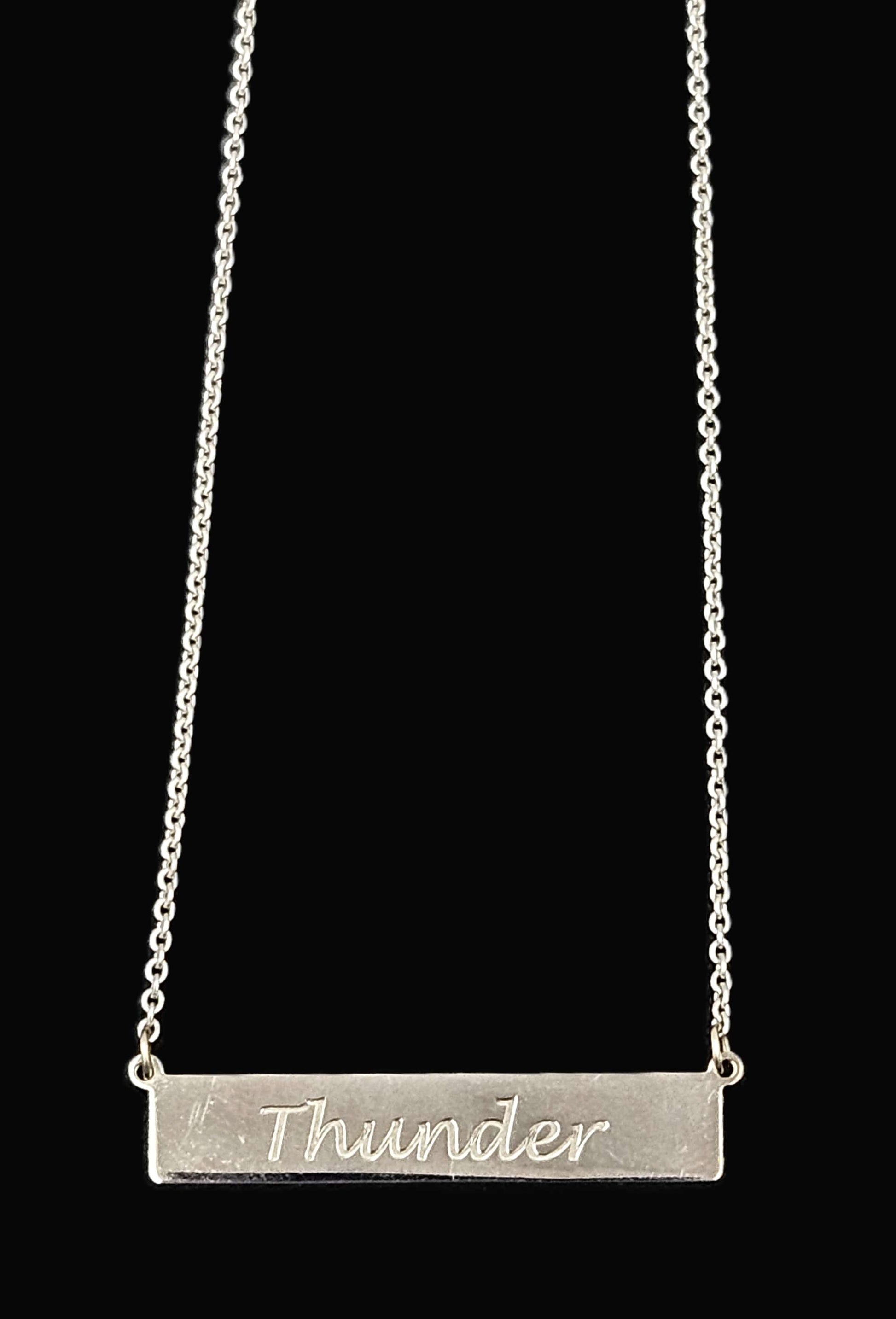 James Avery Jewelry Retired James Avery Sterling 14K Gold Bar Pendant Necklace