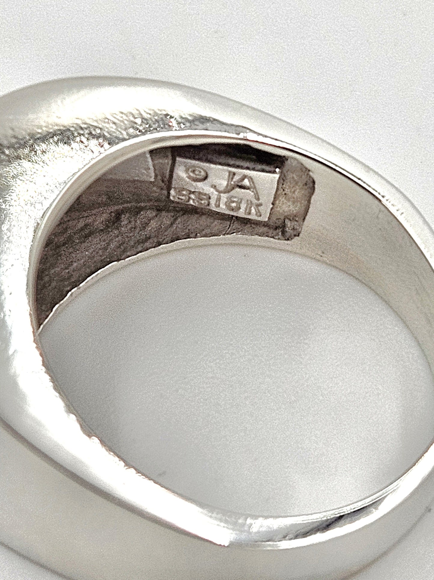 John Atencio Jewelry Superb John Atencio Sterling 18k Retired Solar Cocktail Ring & Brooch Set