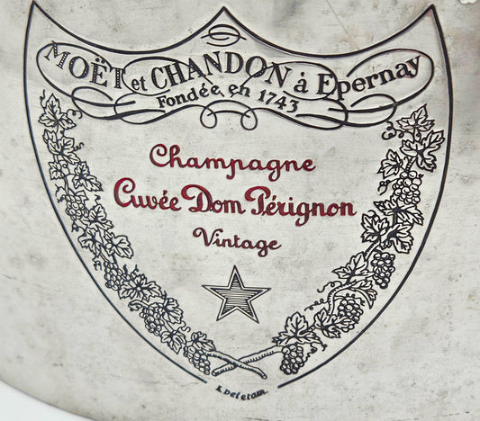 Moet Chandon Dom Perignon Barware Rare Moet Chandon Dom Perignon France Double Magnum Champagne Cooler 1970s