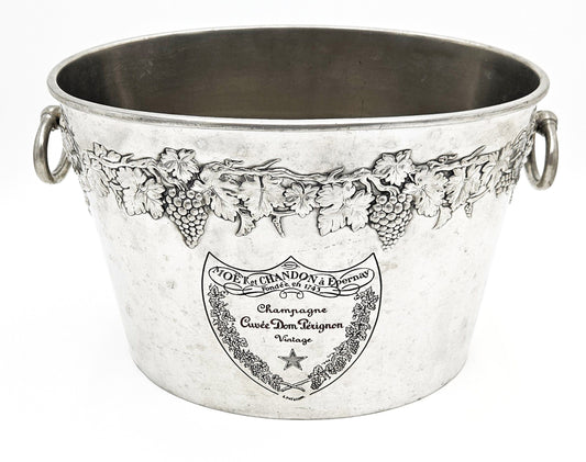 Moet Chandon Dom Perignon Barware Rare Moet Chandon Dom Perignon France Double Magnum Champagne Cooler 1970s