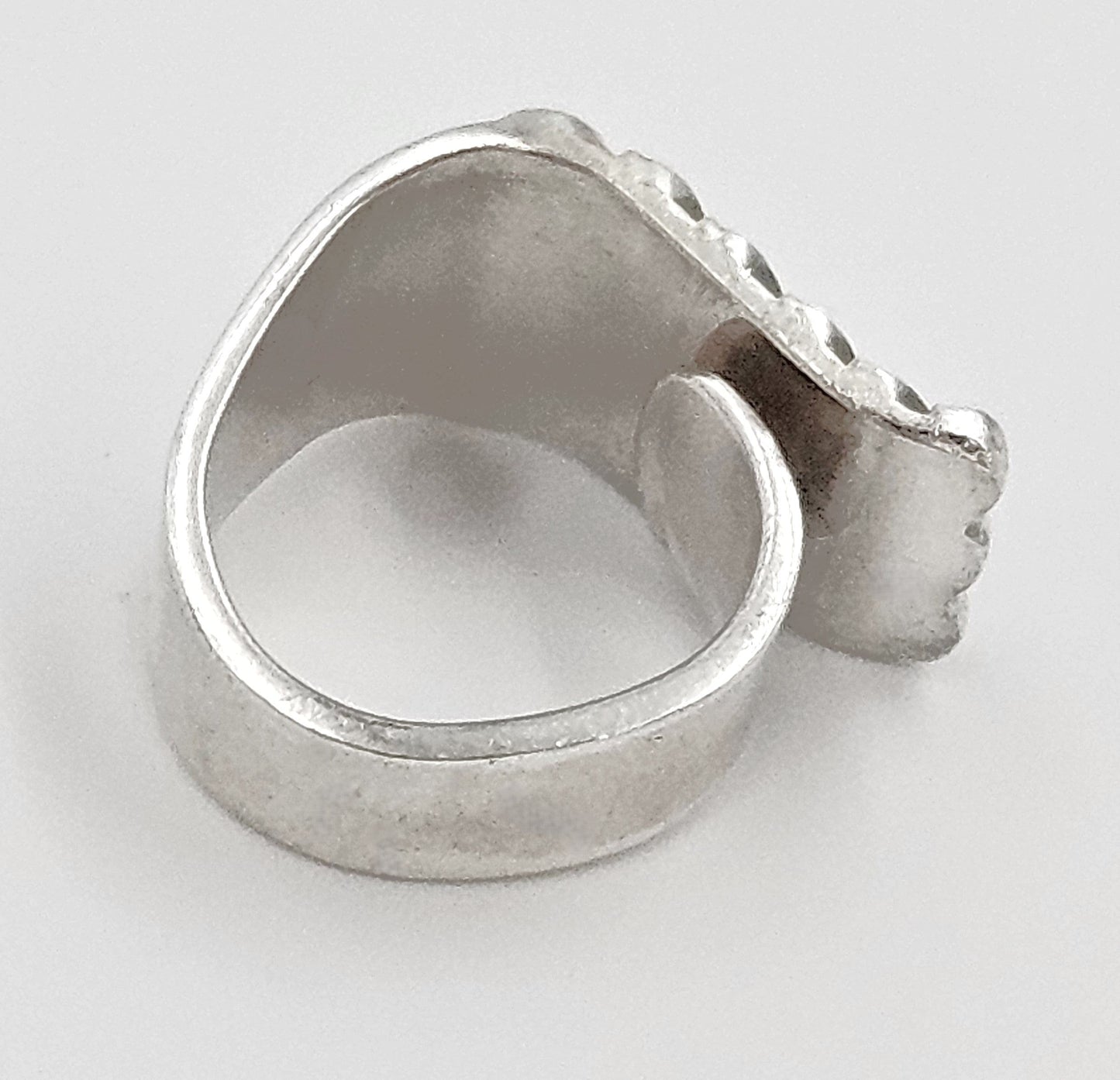 Norway Plus Designs Jewelry RARE Norway + Designs AGE Sterling Modernist X Large Unisex Ring C. 1960s