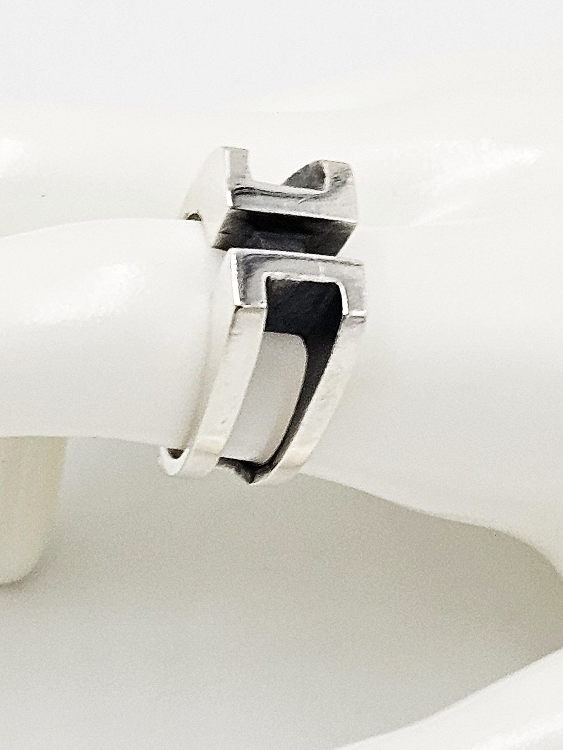 Opus Sterling Jewelry French Canadian Designer OPUS Sterling Abstract Modernist Ring Circa 1960/70s