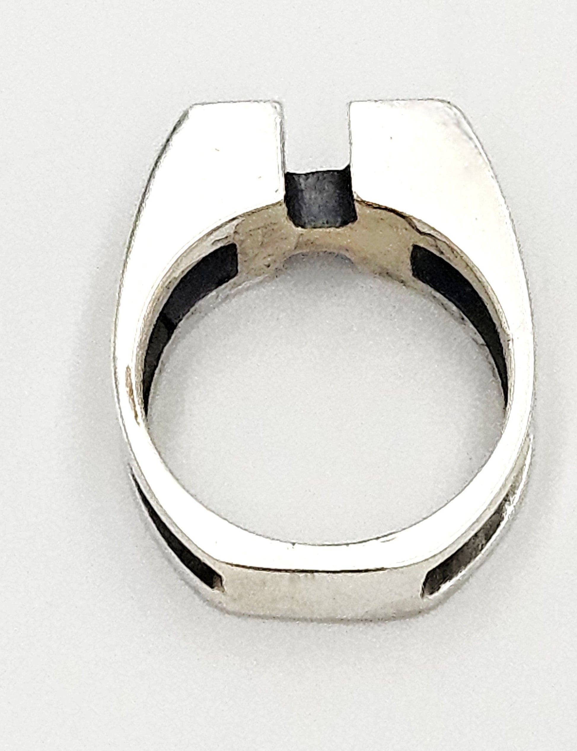 Opus Sterling Jewelry French Canadian Designer OPUS Sterling Abstract Modernist Ring Circa 1960/70s