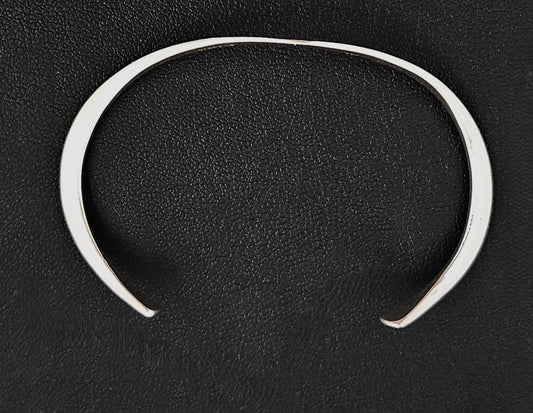 Secrest Jewelry VERY RARE Russell Secrest Sterling Silver Modernist Cuff Bracelet Circa 1960's