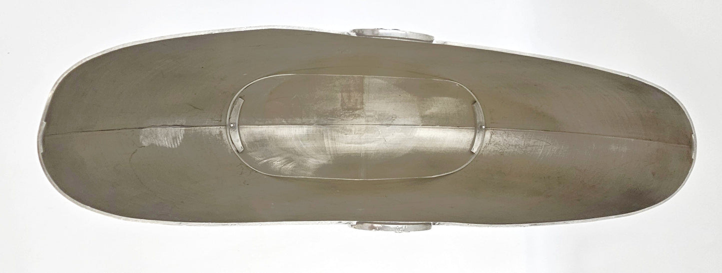 Taittinger France Barware Rare Taittinger DBL Magnum Pewter Champagne Cooler by Orfevrerie France 1980s