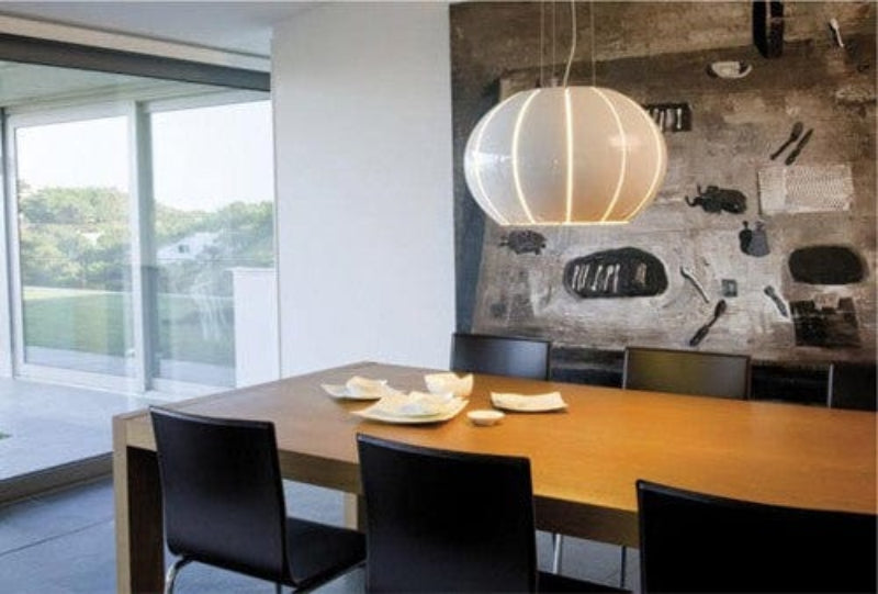 Vibia Italy Lighting Superb Vibia Barcelona Italy Retired Oversized "Citrus" Hanging Pendant Light