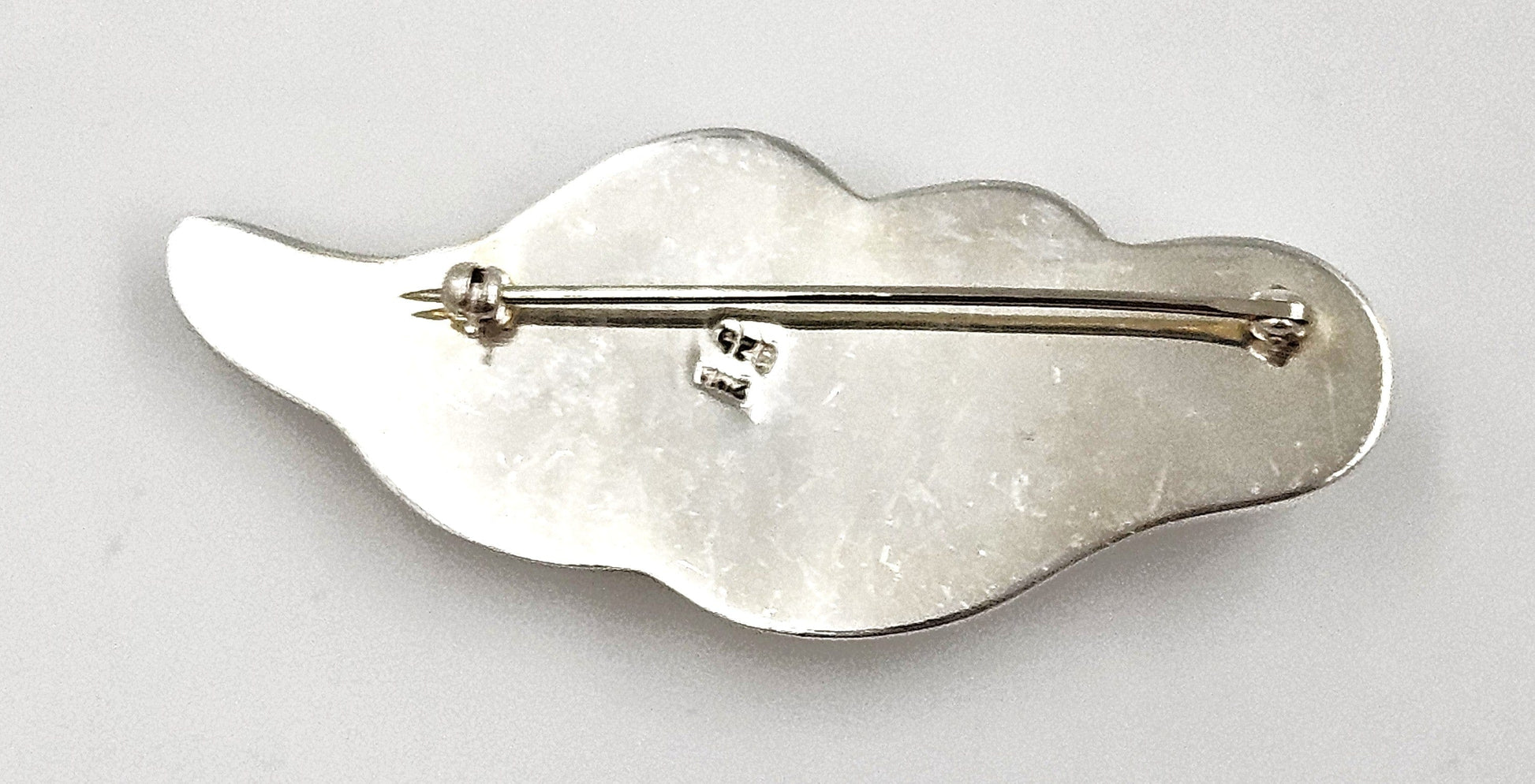 Zina Jewelry Designer Zina Sterling Modernist Brooch