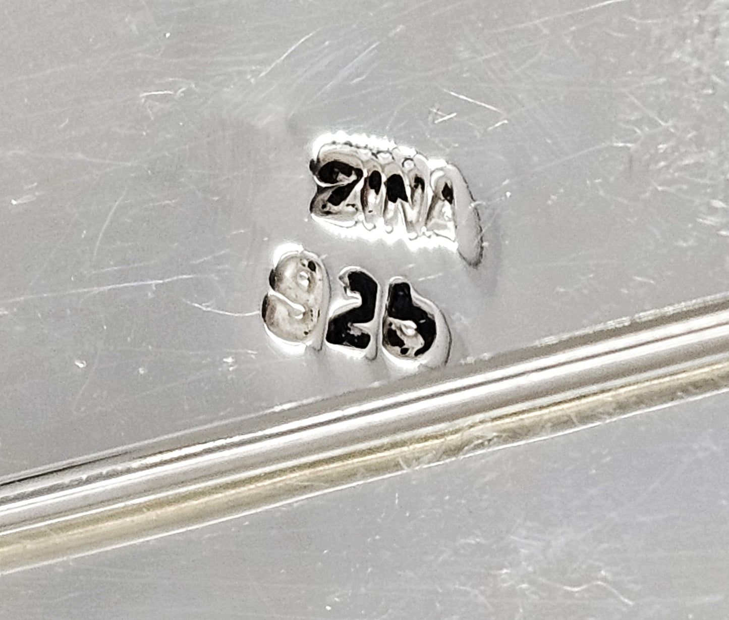 Zina Jewelry Designer Zina Sterling Modernist Brooch