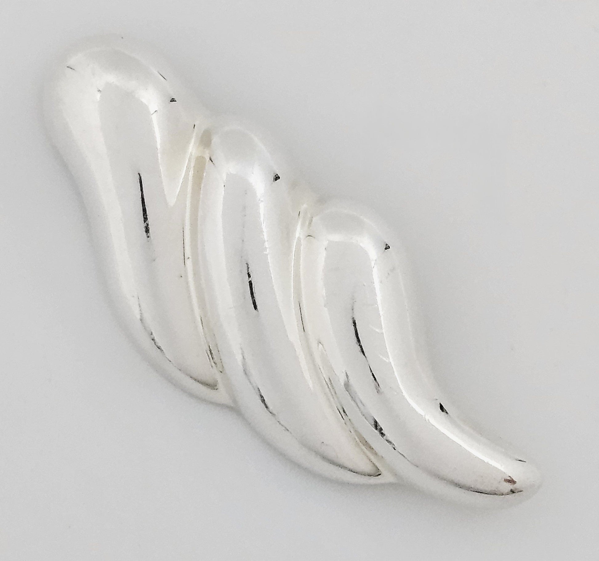 Zina Jewelry Designer Zina Sterling Modernist Brooch