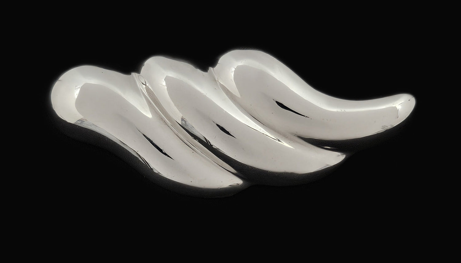 Zina Jewelry Designer Zina Sterling Modernist Brooch