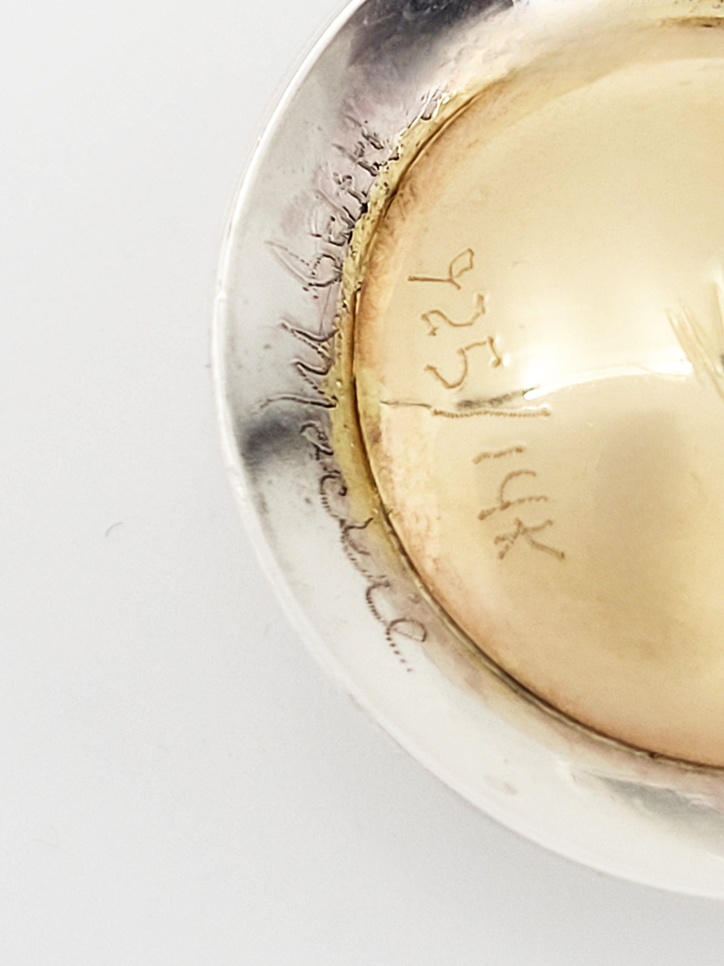 H & BJ Mackie Jewelry USA Designers Harry & BJ Mackie 14k Sterling Pearl Dome Pendant Necklace