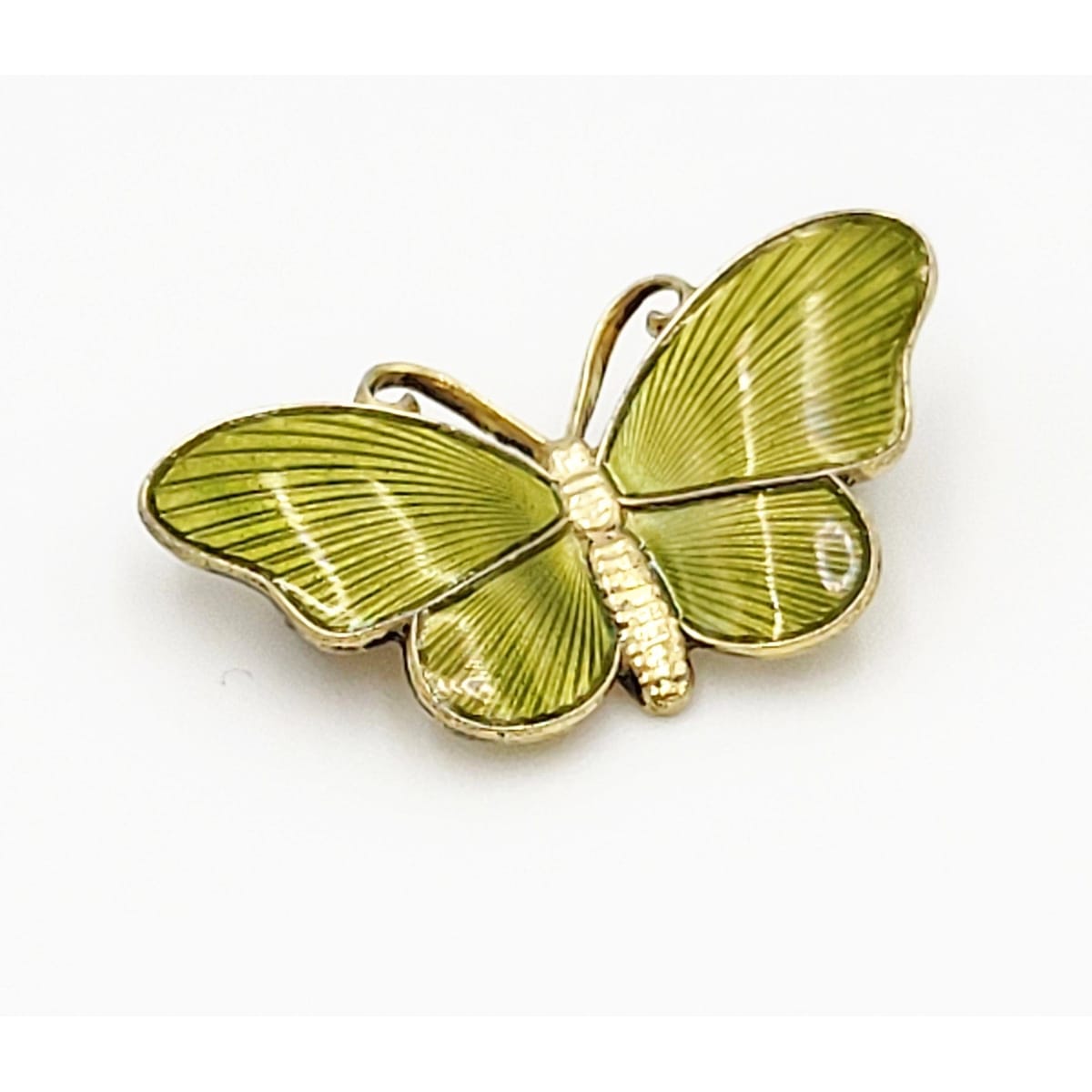 Norwegian Designer Ivar Holth Sterling Guilloche Enamel Butterfly Pin ...