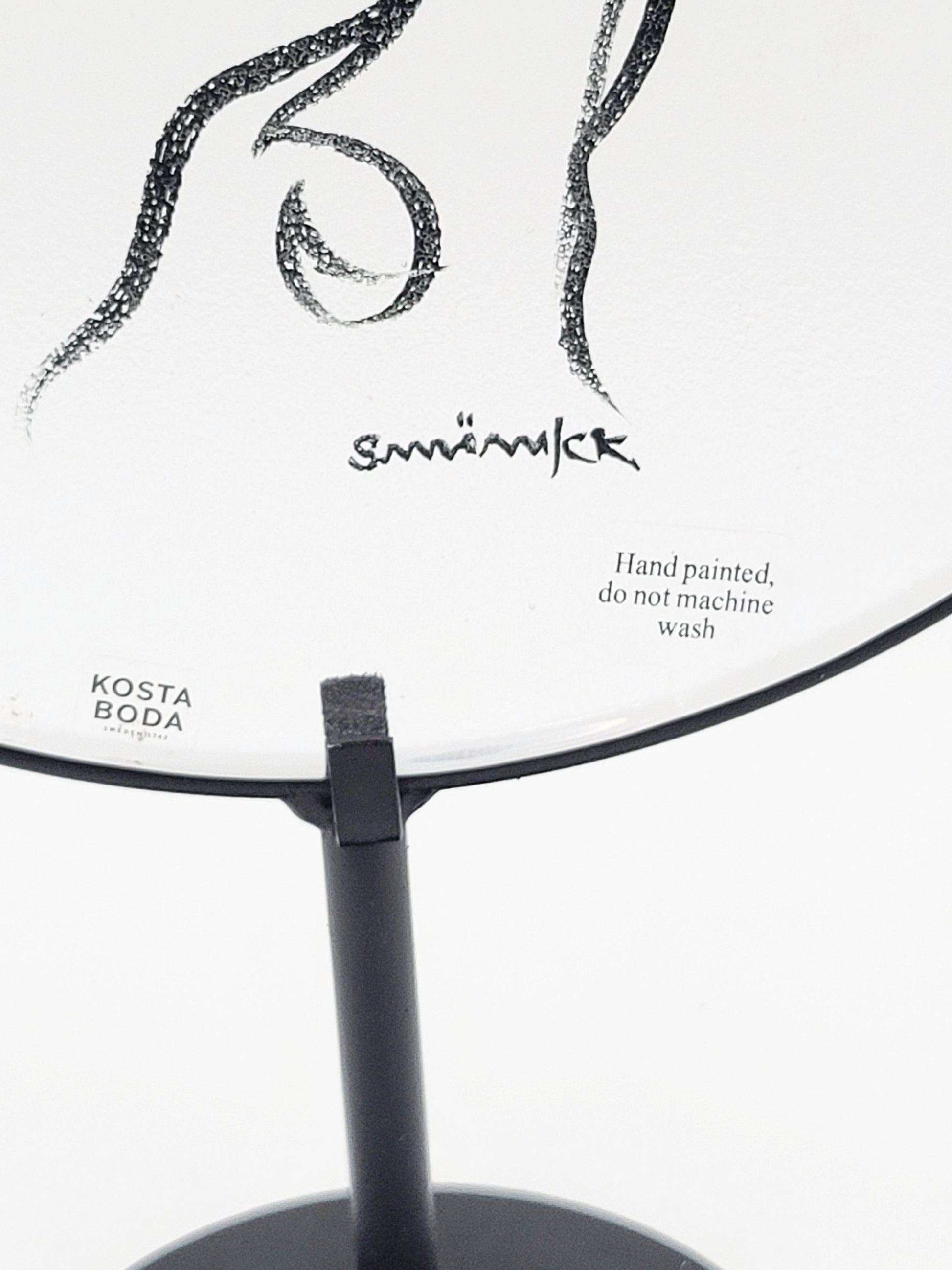 Kosta Boda Sculpture Kosta Boda Sweden Girl with Bandana Art Sculpture