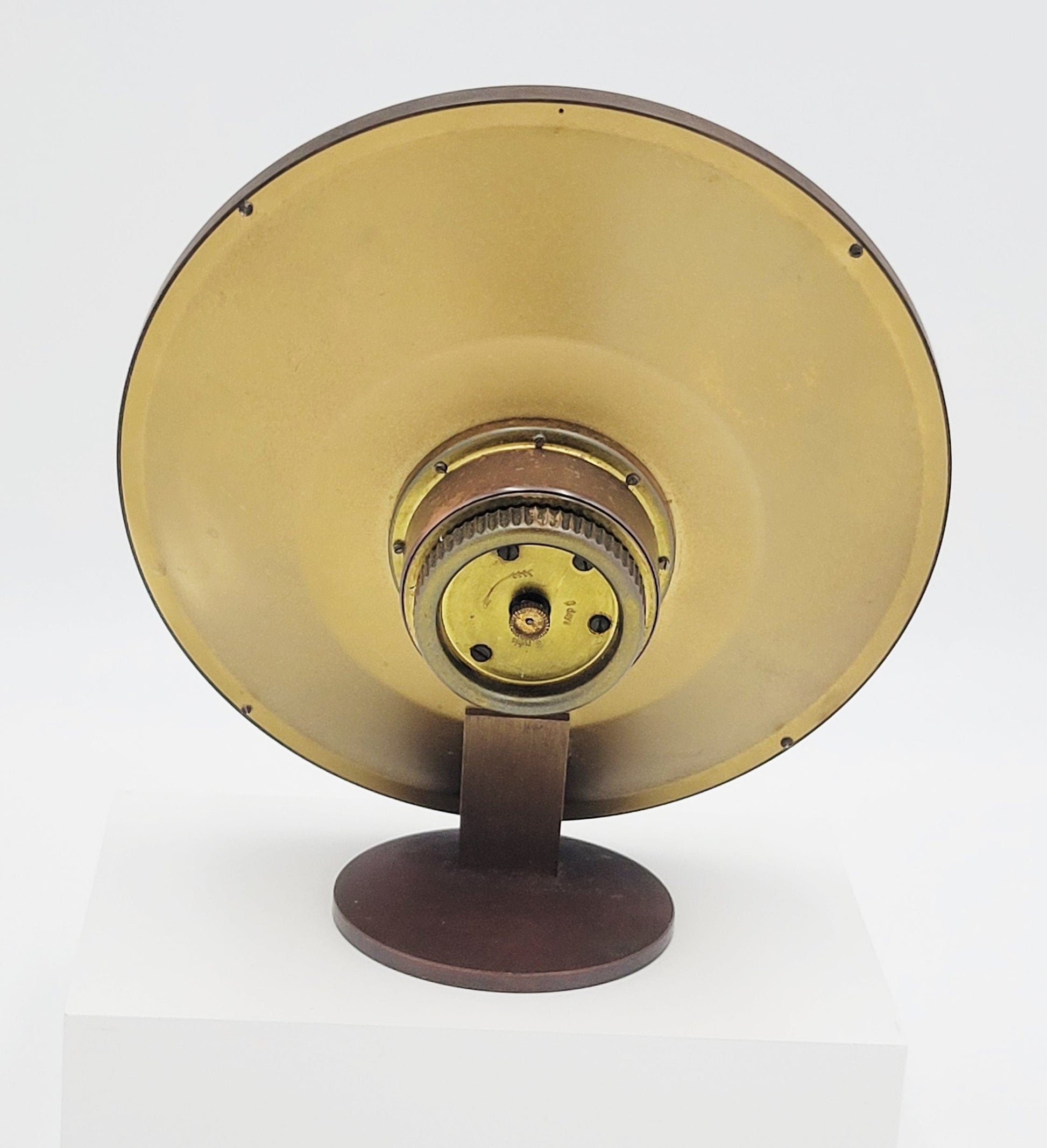 Kruger Clock Heinrich Johannes Möller For Kienzle Germany Art Deco Mantle Clock C. 1950
