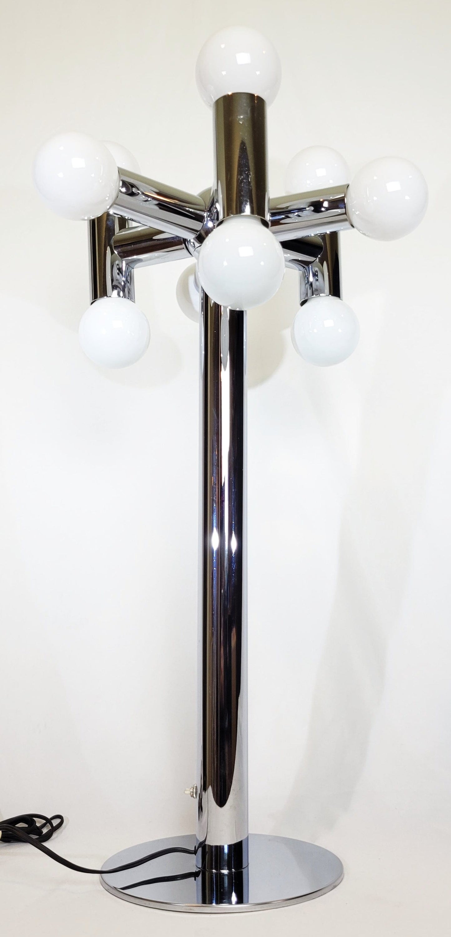 Sonneman Lighting MCM Chrome Sputnik Modernist Vintage Lamp Sonneman?