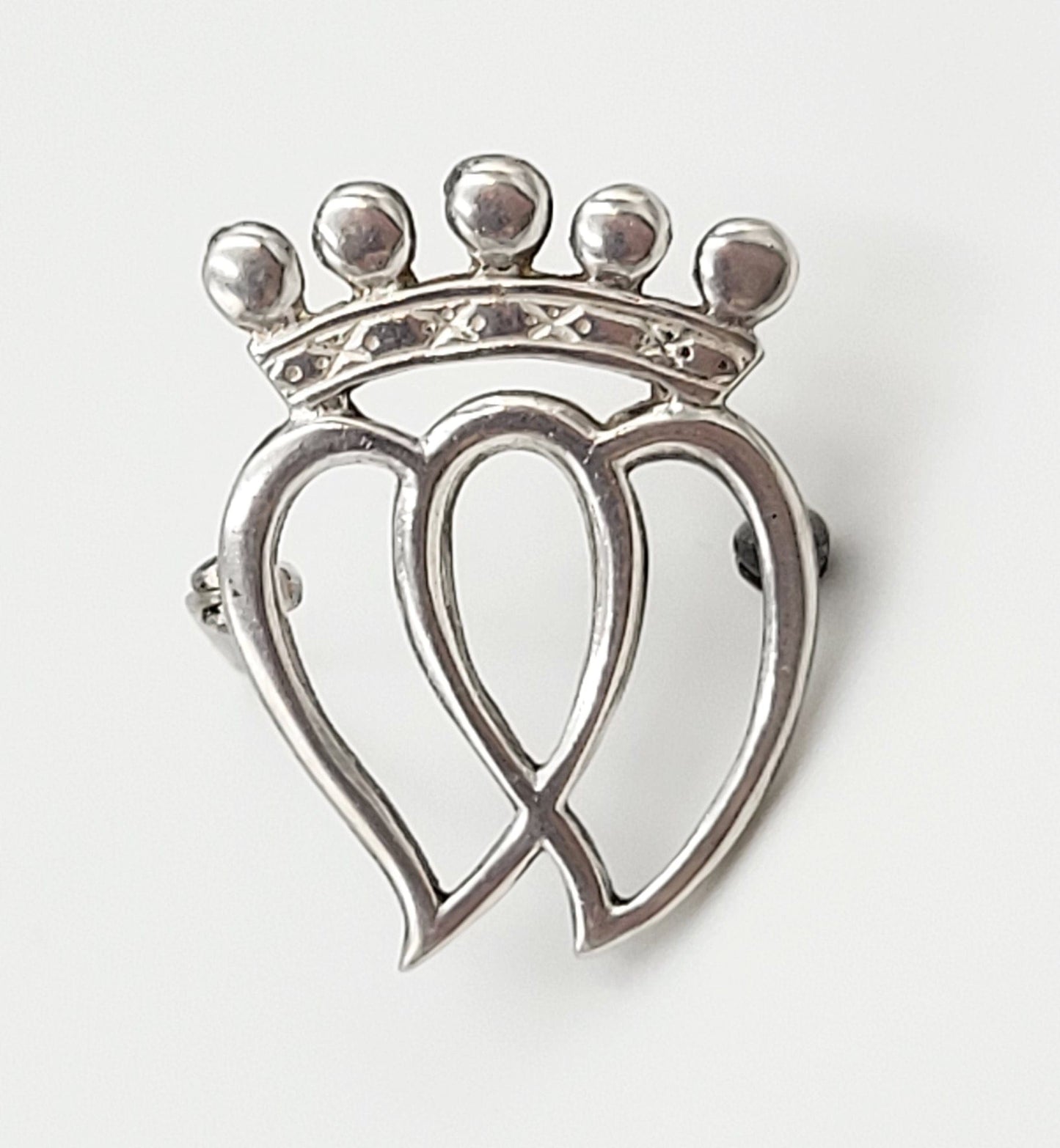 Sterling Silver Jewelry Edinburgh Scotland Designer Sterling Brooch Kilt Pin Hallmarked Dated 1988